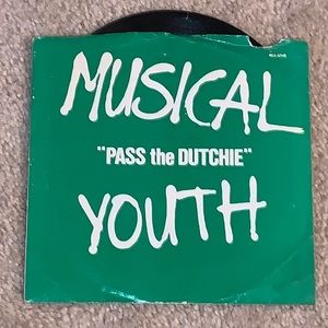 Vintage Musical Youth 7” Vinyl Record, 1982, Pass the Dutchie